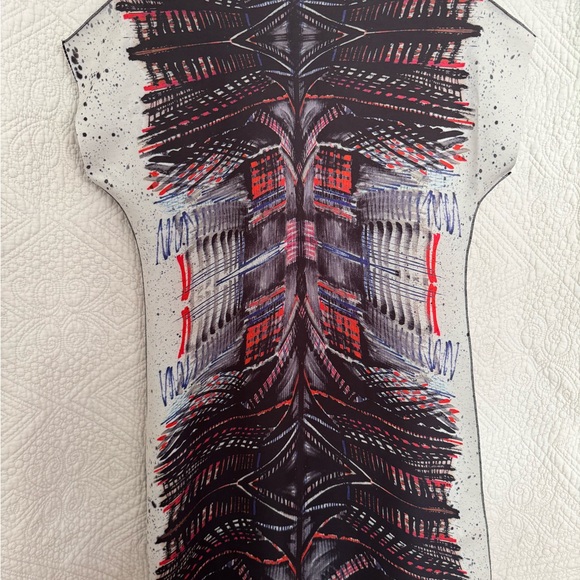 Animapop Reversable Abstract Patterned Dress - Picture 2 of 5